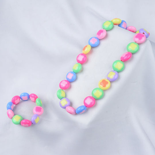 Beads Necklace & Bracelet Set