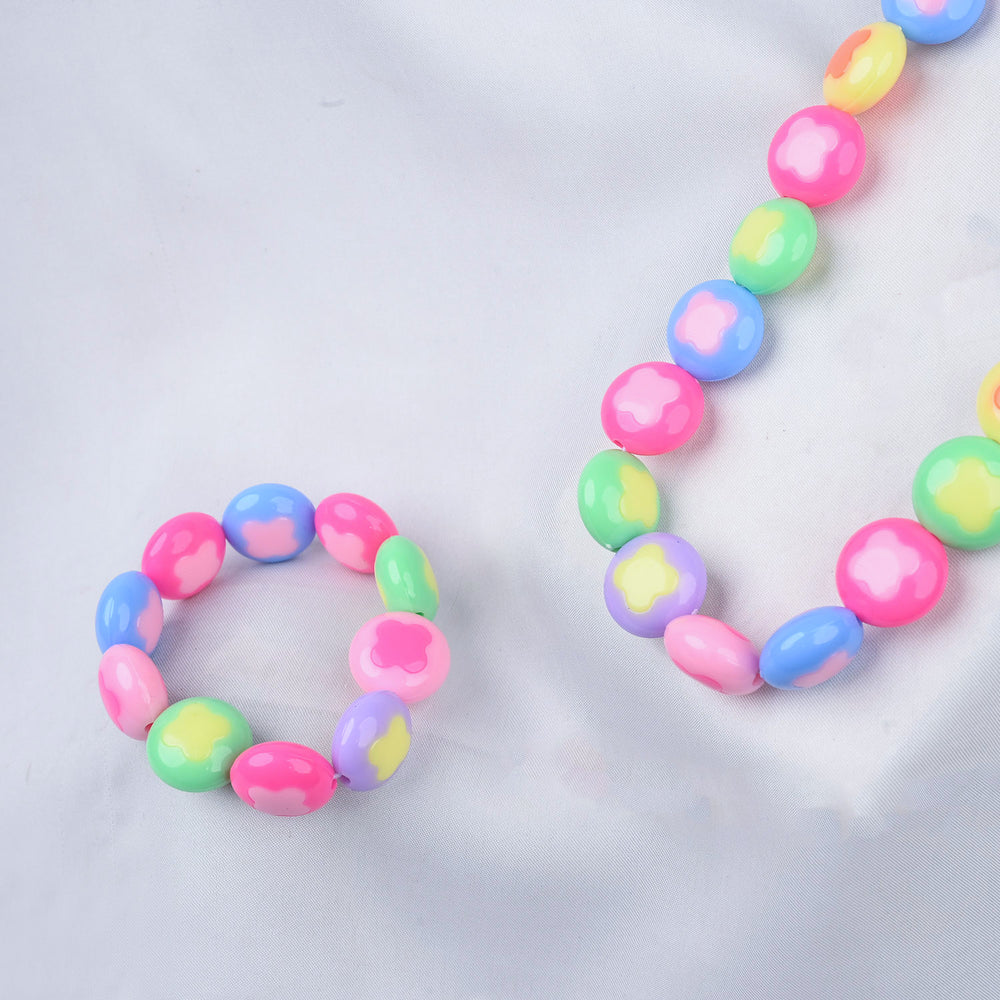 Beads Necklace & Bracelet Set