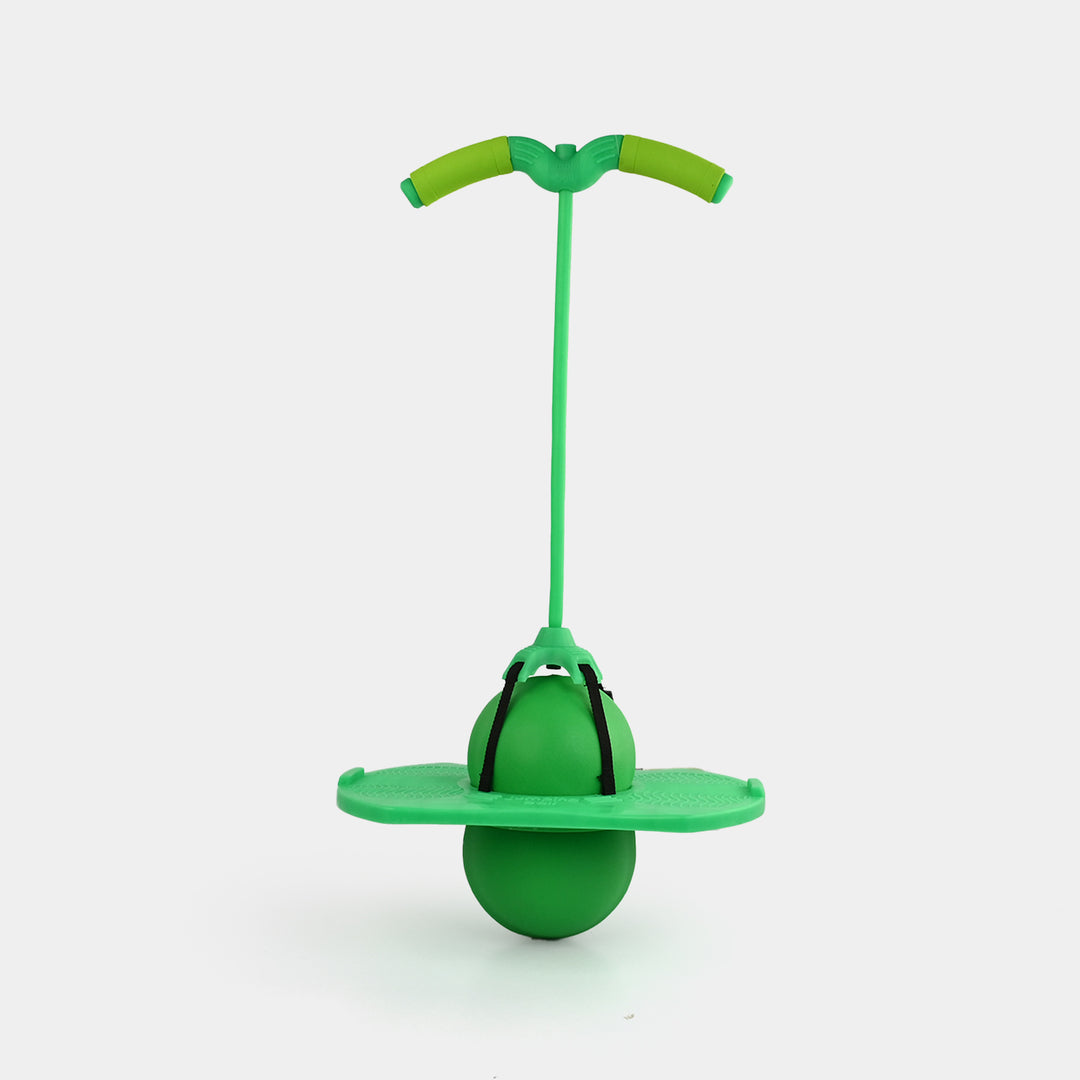 Jumping and Balancing Ball Pogo Stick Board