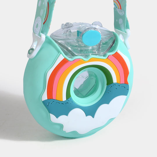 DONUT STRAW TUMBLER/BEAKER FOR GIRLS | SH2692 - BLUE