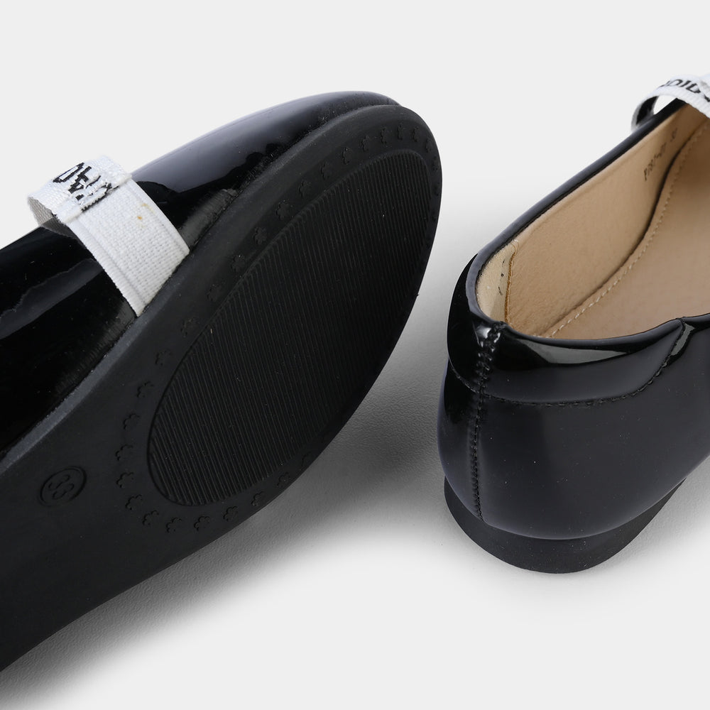 Girls Pumps P787-D1-BLACK