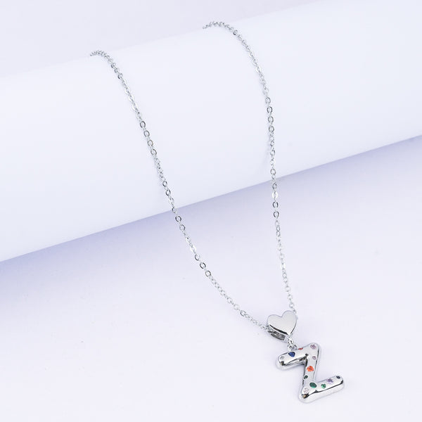 Alphabet/Letter Pendant Necklace for Girls