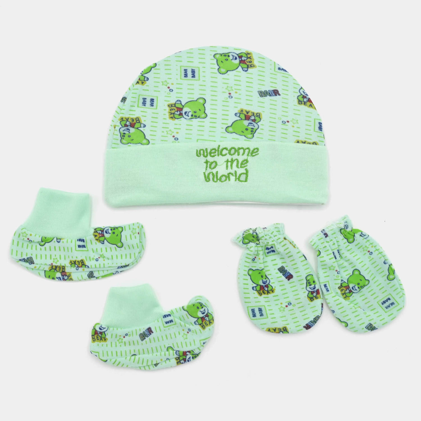 Newborn Baby Cap Set