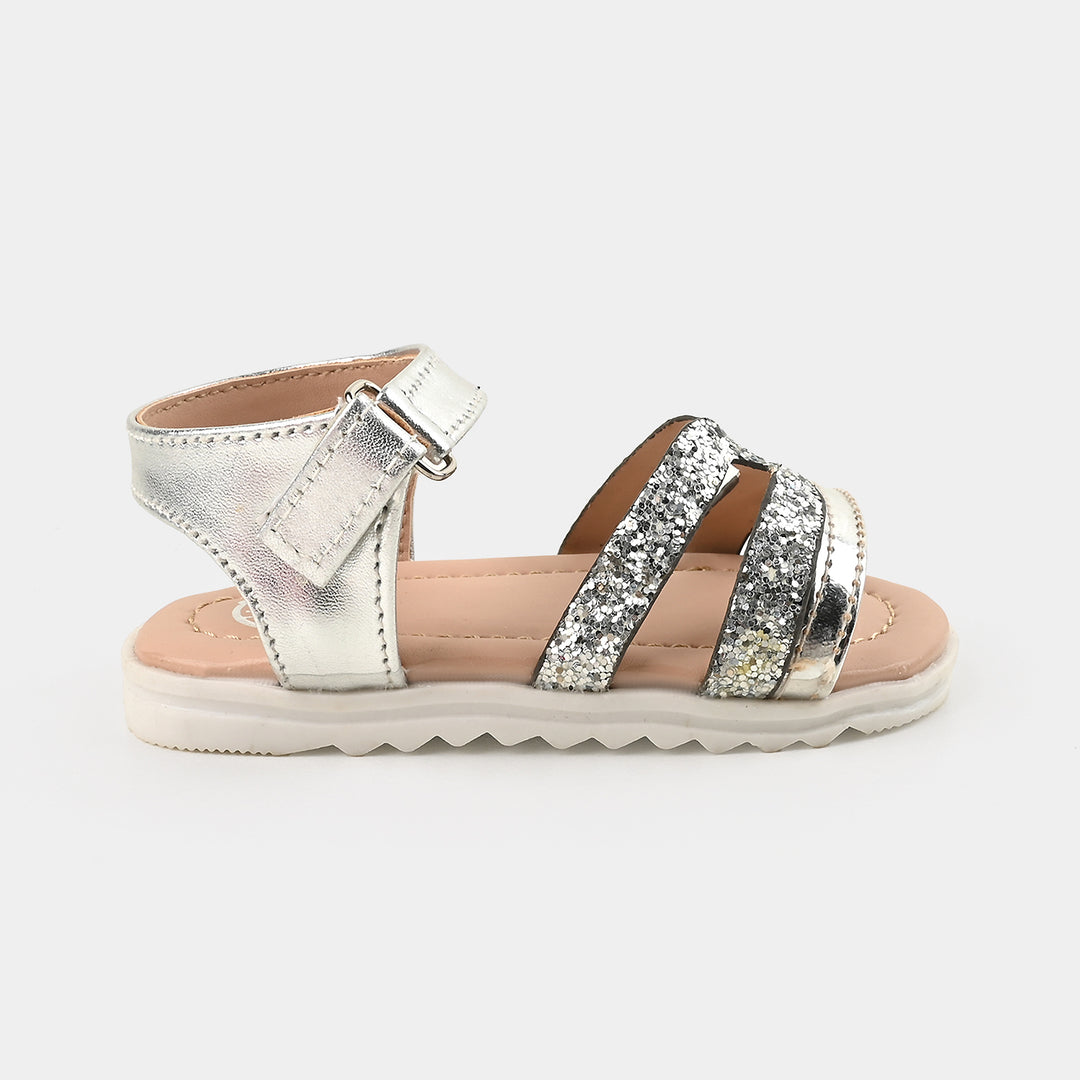 Girls Sandal 1031-8-SILVER