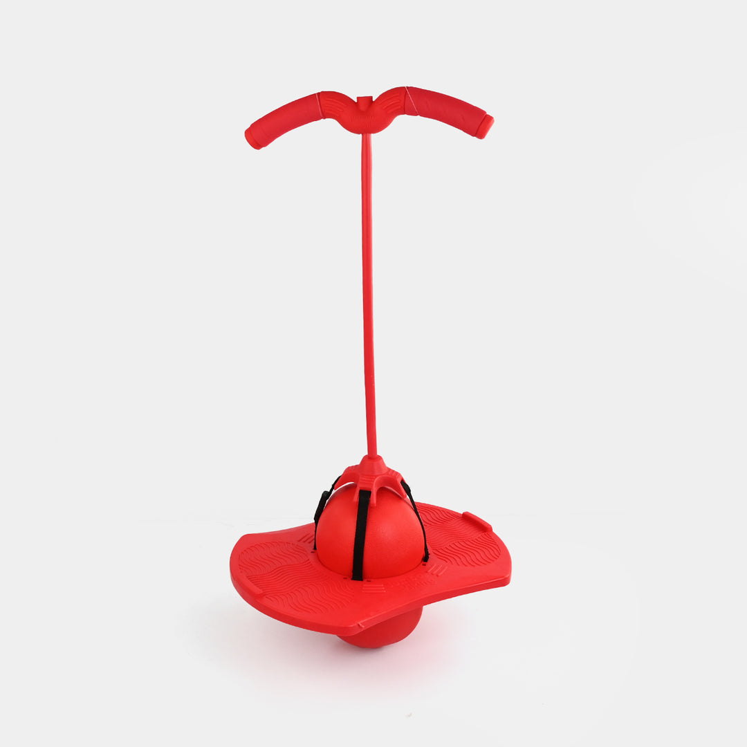 Jumping and Balancing Ball Pogo Stick Board