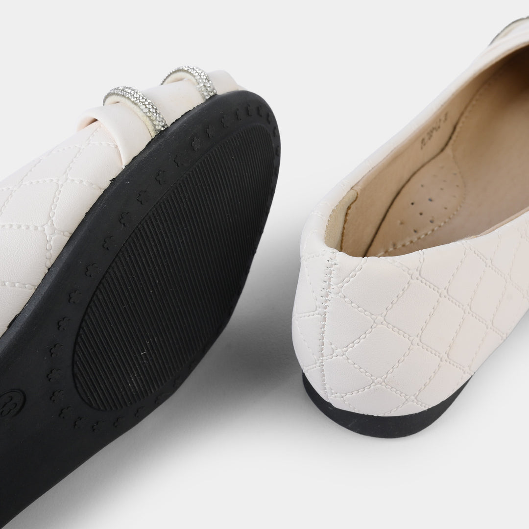 Girls Pumps PL787-L2-BEIGE