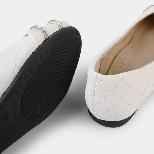 Girls Pumps PL787-L2-BEIGE