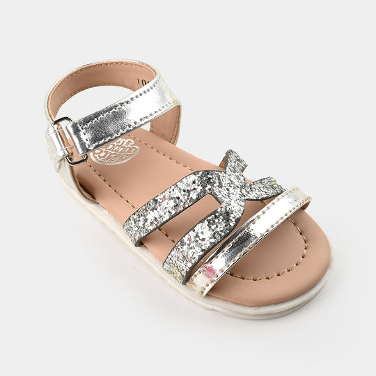 Girls Sandal 1031-8-SILVER