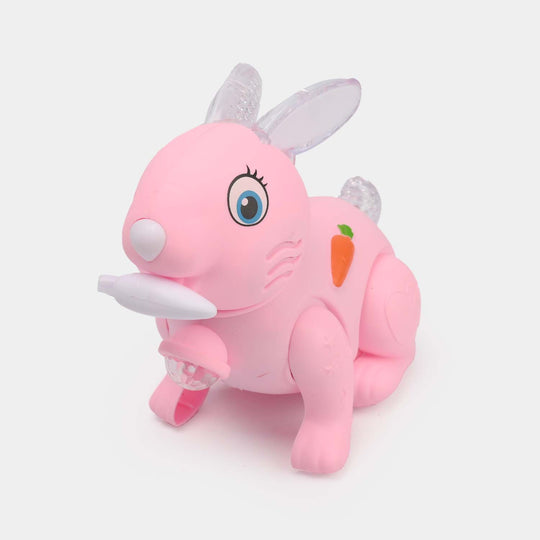 Rabbit Music/Lighting Toy For Kids