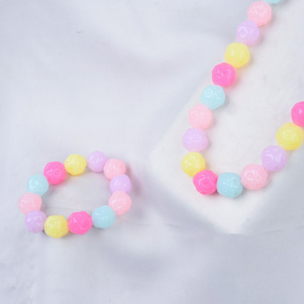 Beads Necklace & Bracelet Set