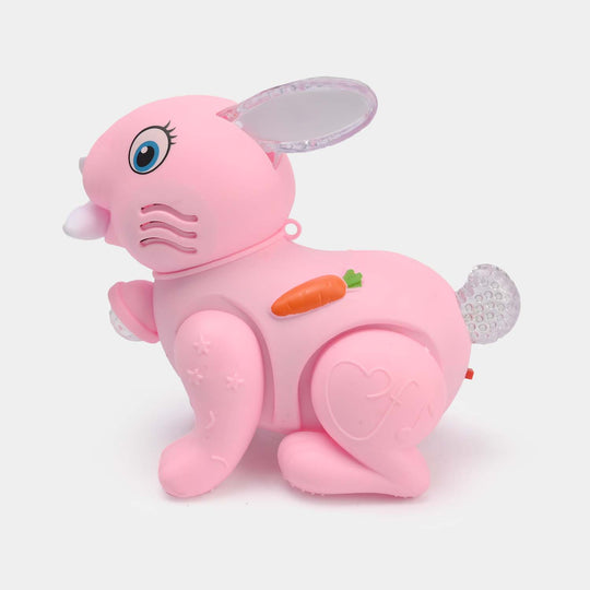 Rabbit Music/Lighting Toy For Kids