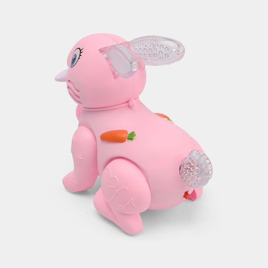 Rabbit Music/Lighting Toy For Kids
