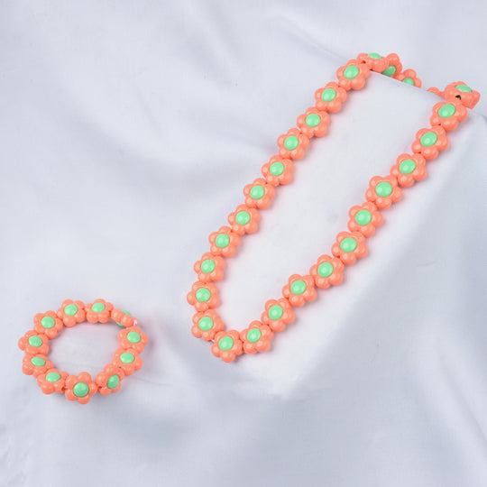 Beads Necklace & Bracelet Set