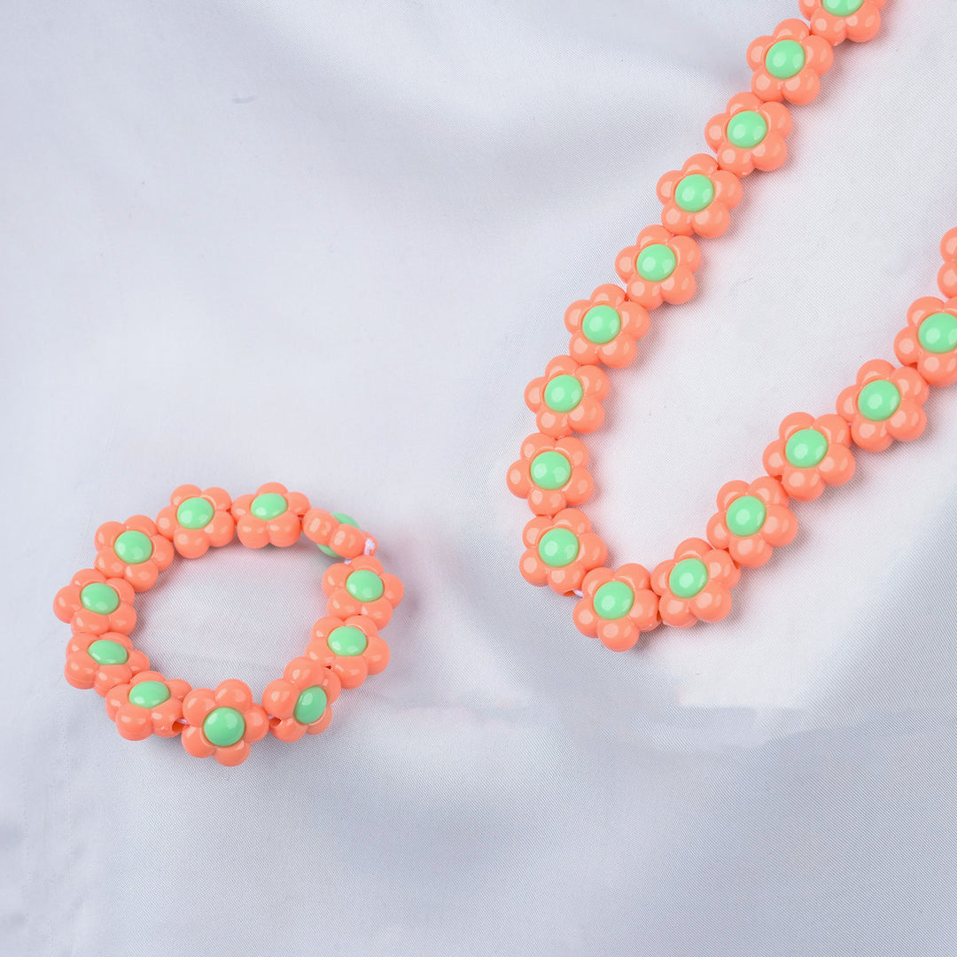 Beads Necklace & Bracelet Set