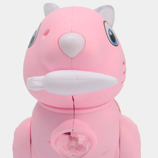 Rabbit Music/Lighting Toy For Kids