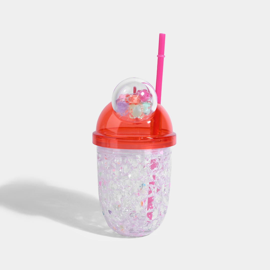 Fancy Acrylic Straw Mug/Cup For Kids
