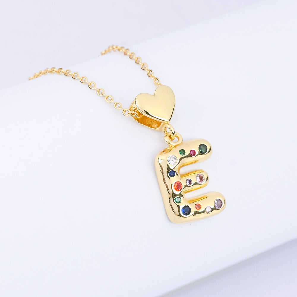 Alphabet/Letter Pendant Necklace for Girls