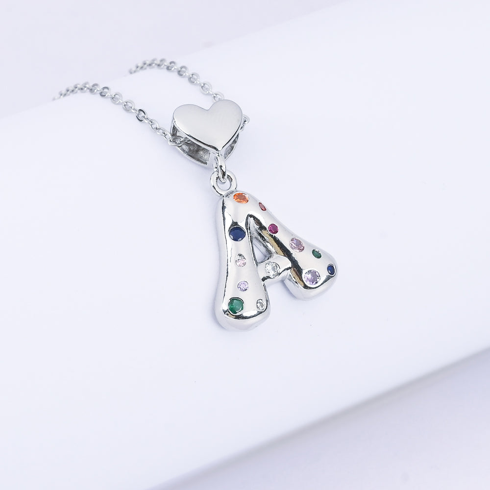 Alphabet/Letter Pendant Necklace for Girls