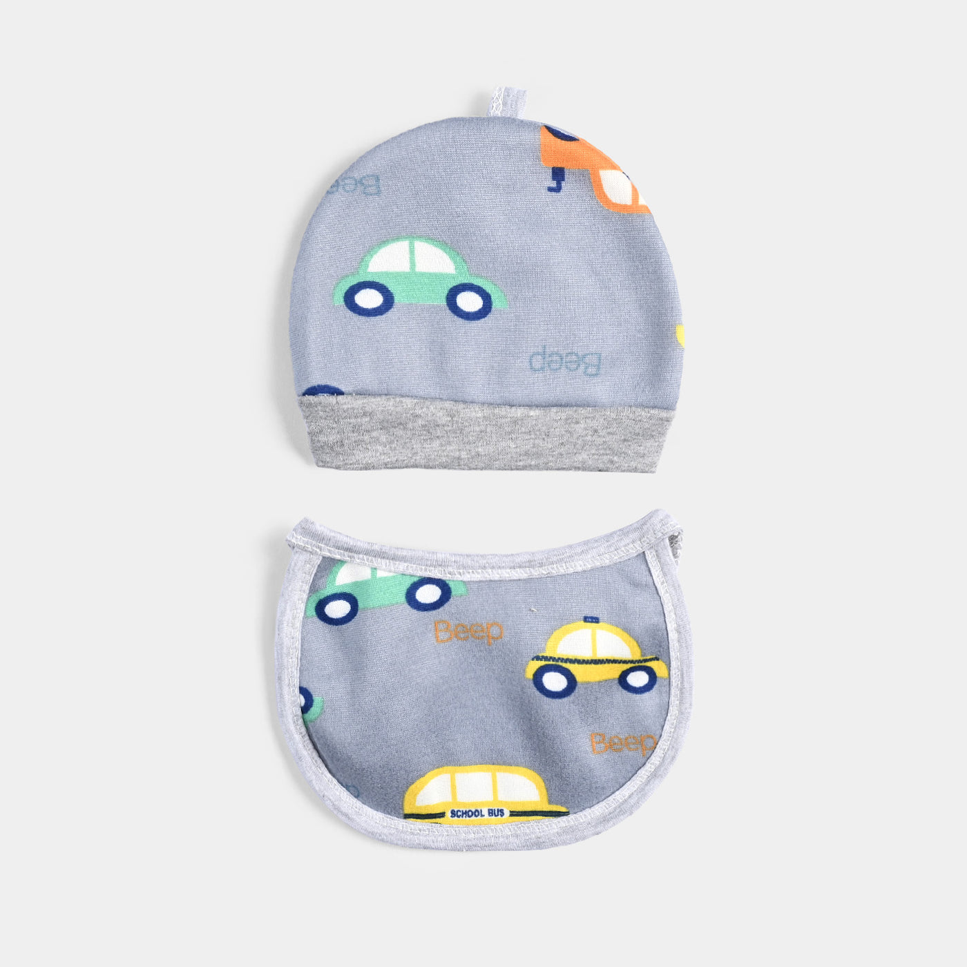 Winter Cap & Bib Set | 3-9M