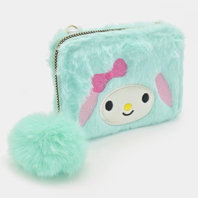 Girls Fur Fashion Hand Bag/Wallet