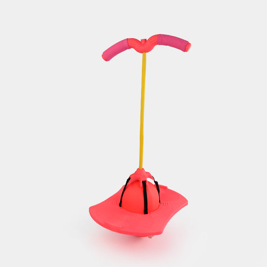 Jumping and Balancing Ball Pogo Stick Board