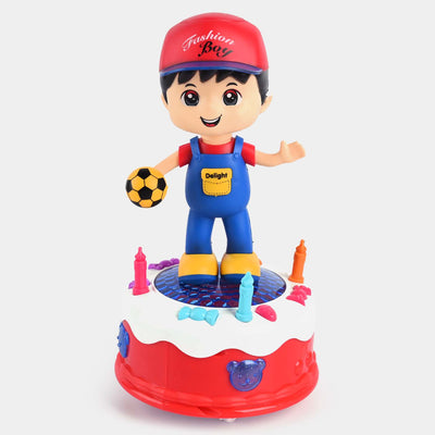 Universal Cake Station Boy With Light & Music Toy