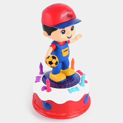 Universal Cake Station Boy With Light & Music Toy