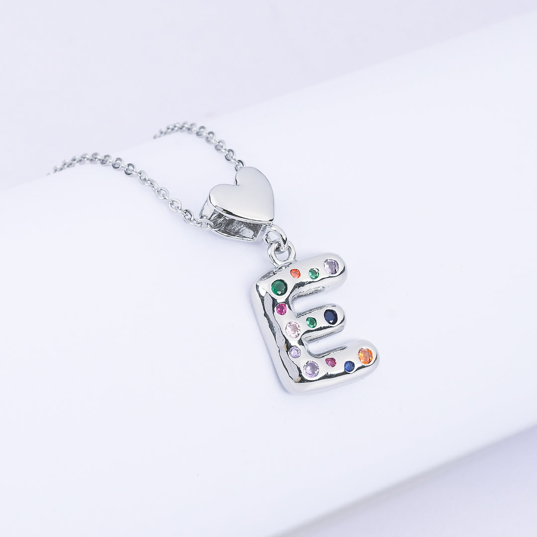Alphabet/Letter Pendant Necklace for Girls