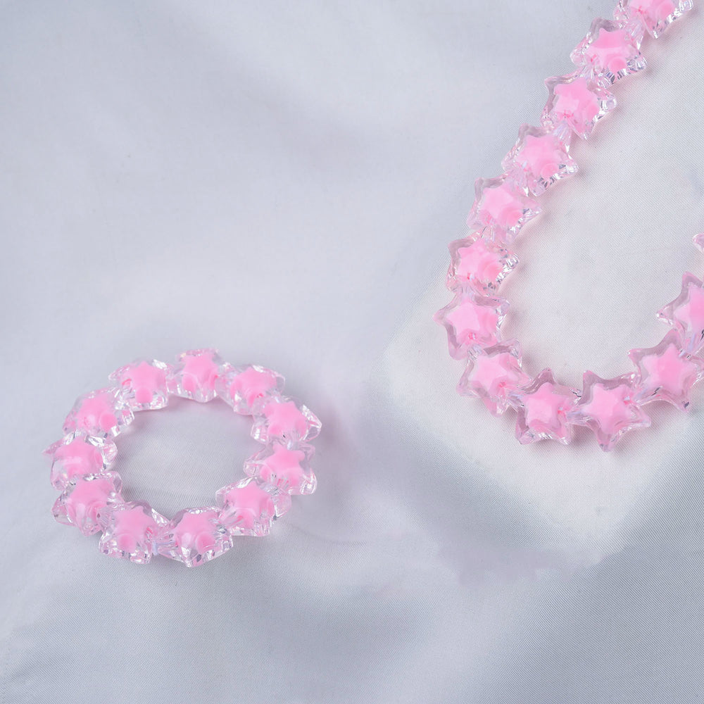 Beads Necklace & Bracelet Set