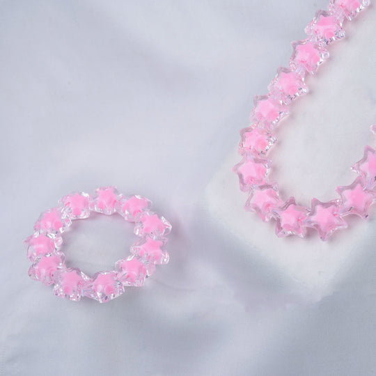 Beads Necklace & Bracelet Set