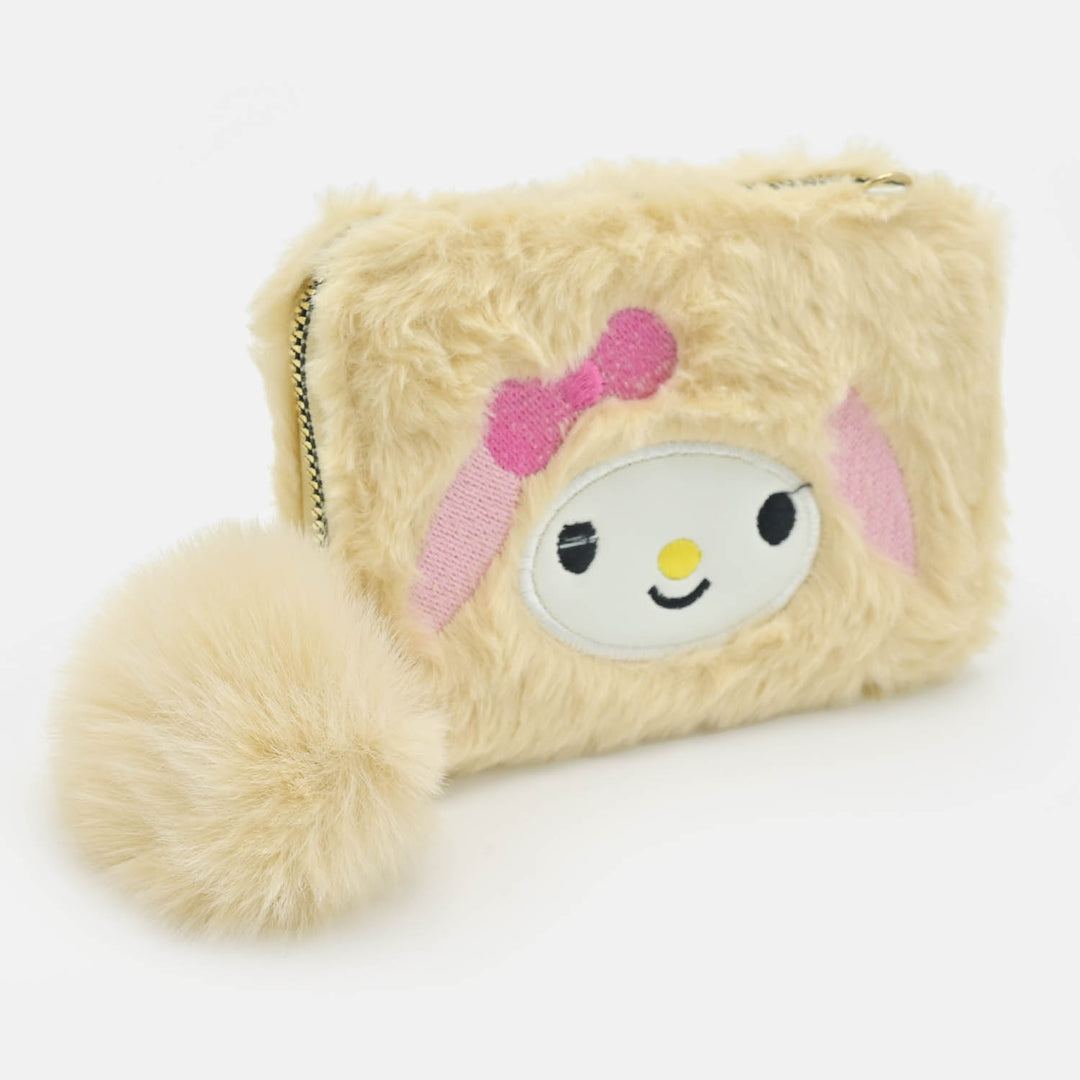 Girls Fur Fashion Hand Bag/Wallet