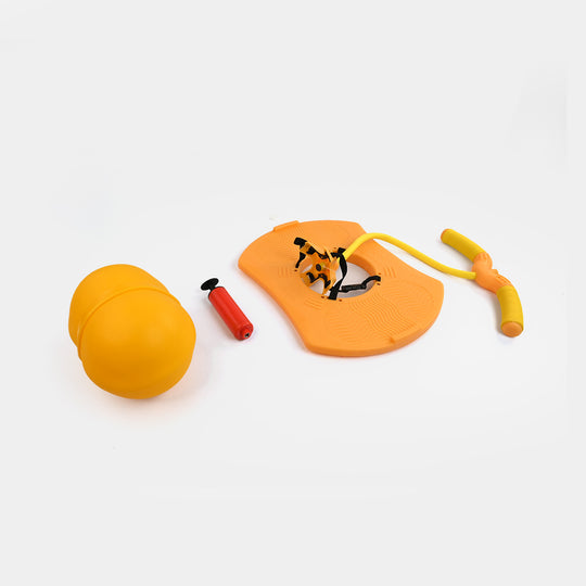 Jumping and Balancing Ball Pogo Stick Board