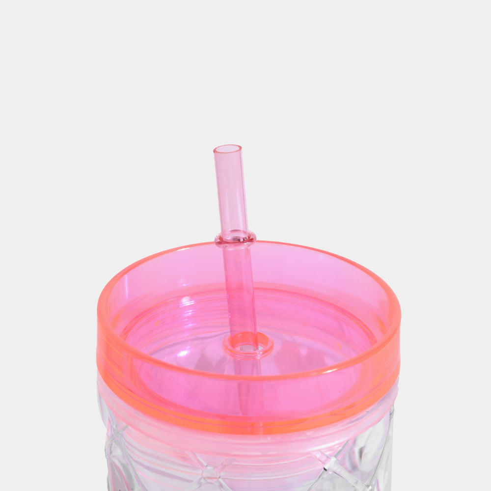 Fancy Acrylic Straw Mug/Cup For Kids