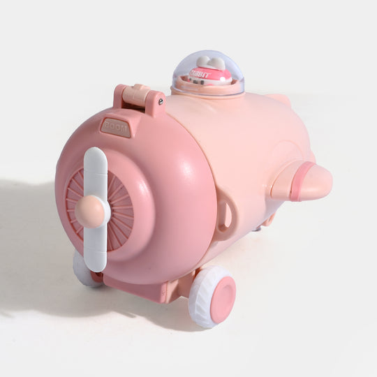 AEROPLANE WATER BOTTLE/BEAKER | SH2693 - PINK