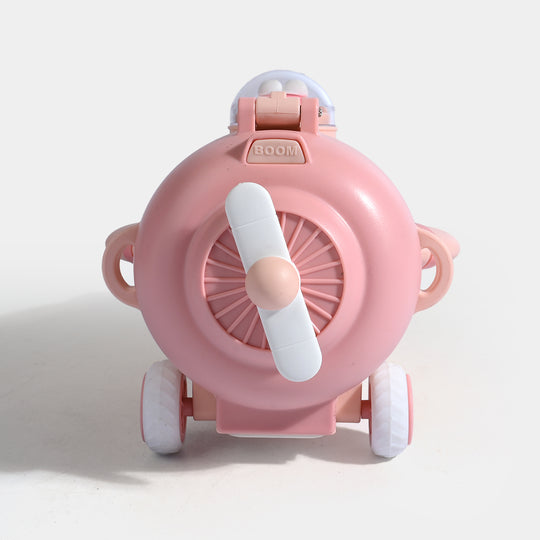 AEROPLANE WATER BOTTLE/BEAKER | SH2693 - PINK