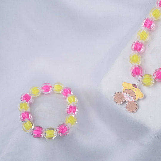 Beads Necklace & Bracelet Set