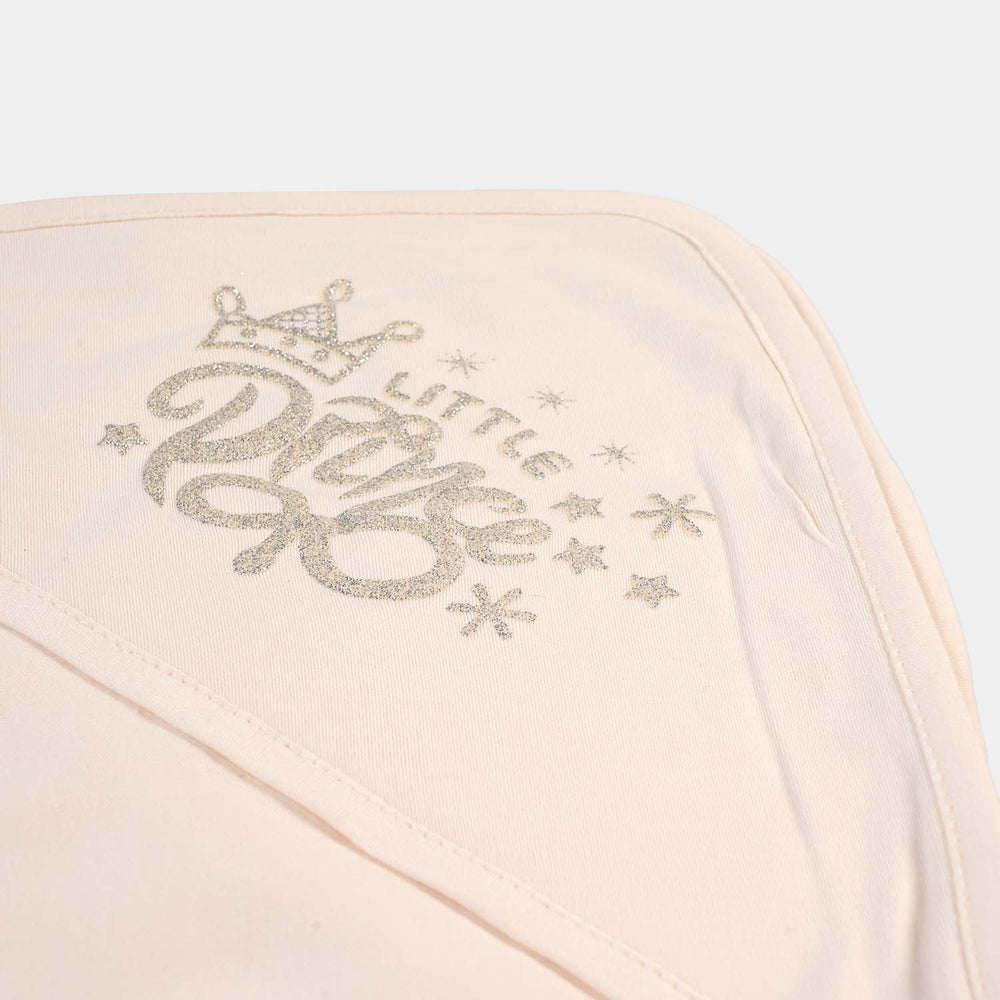 Baby Wrapping Sheet Embossing Little Prince | Cream