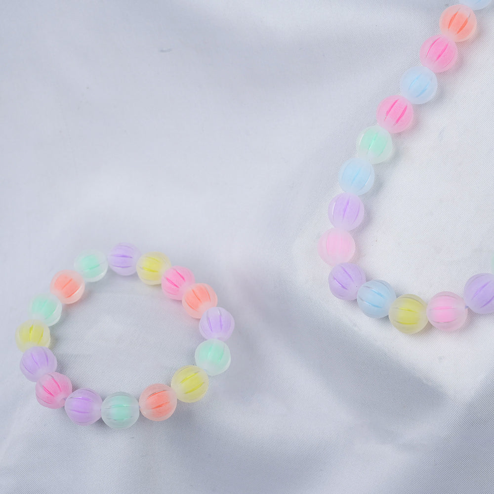 Beads Necklace & Bracelet Set