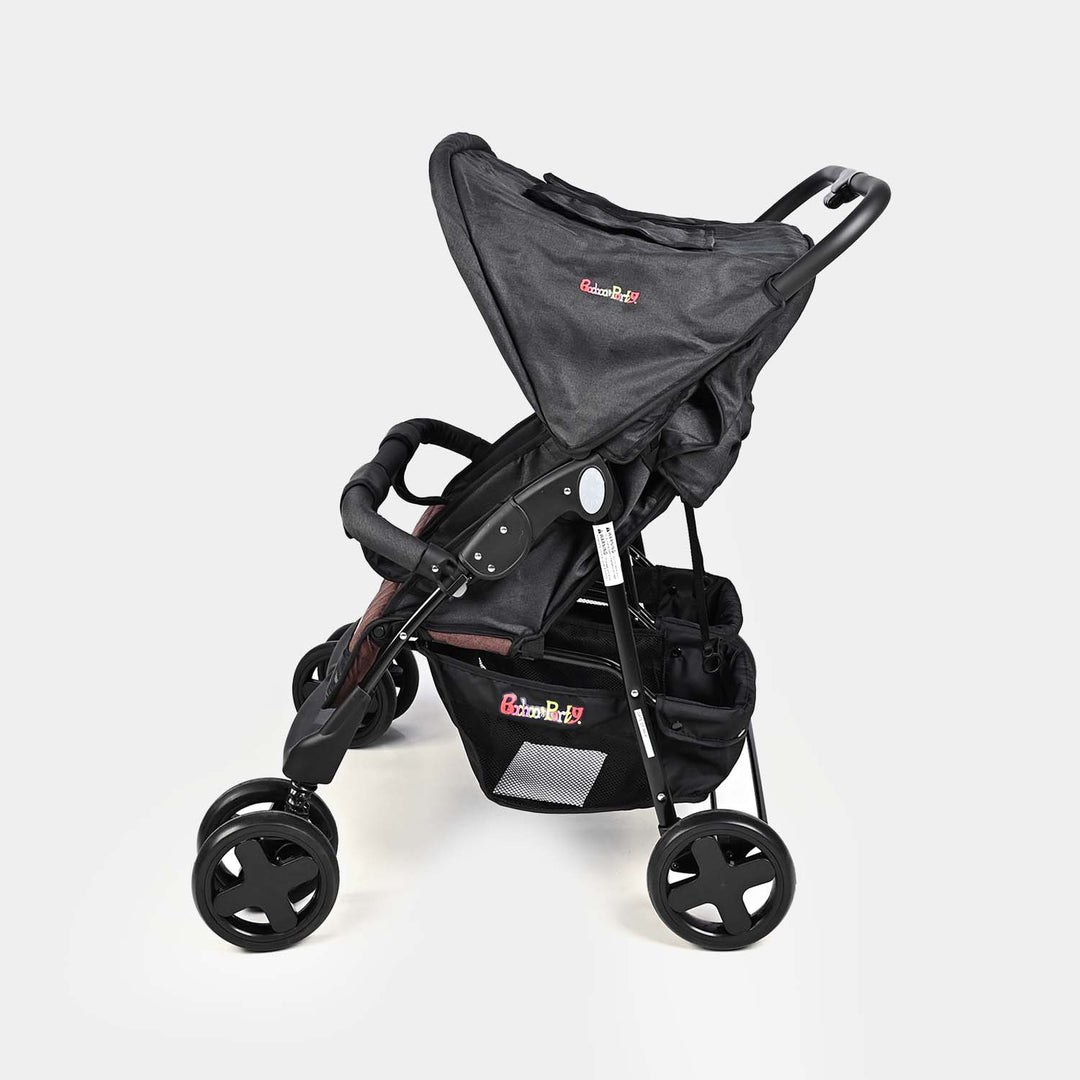 BP Twins Stroller Side by Side - Black