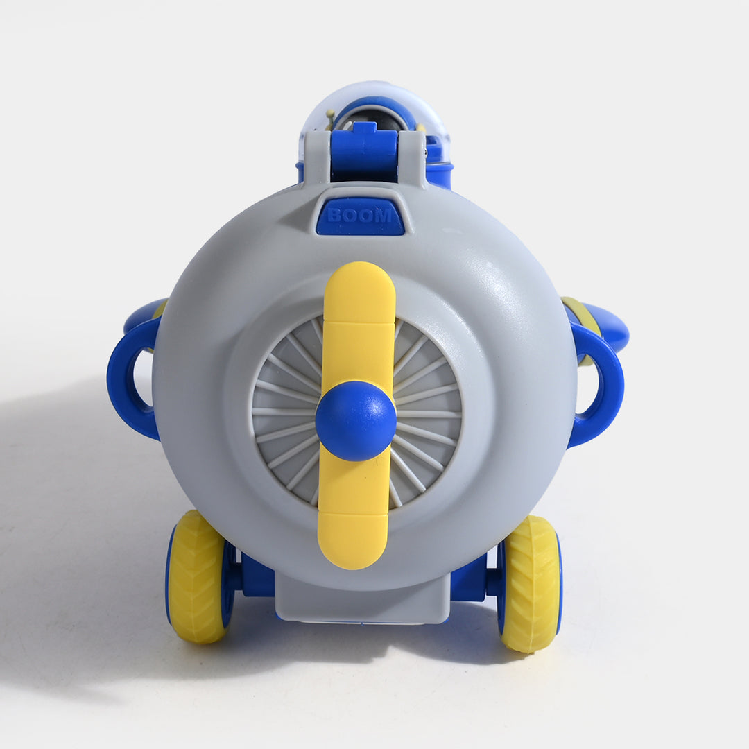 AEROPLANE WATER BOTTLE/BEAKER | SH2693 - BLUE