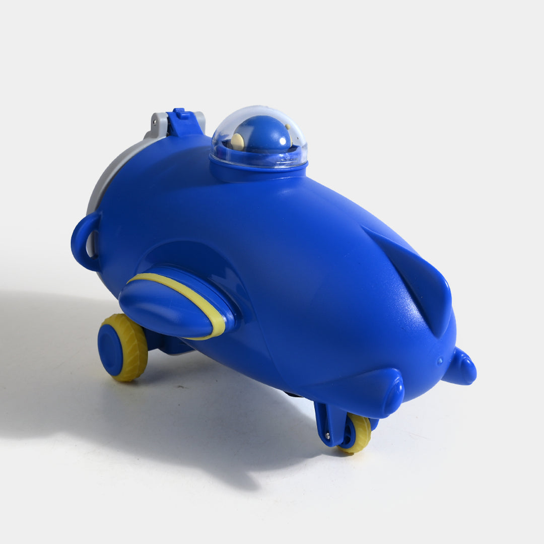 AEROPLANE WATER BOTTLE/BEAKER | SH2693 - BLUE