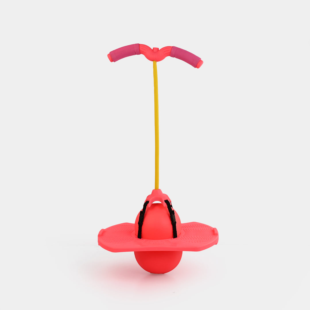 Jumping and Balancing Ball Pogo Stick Board