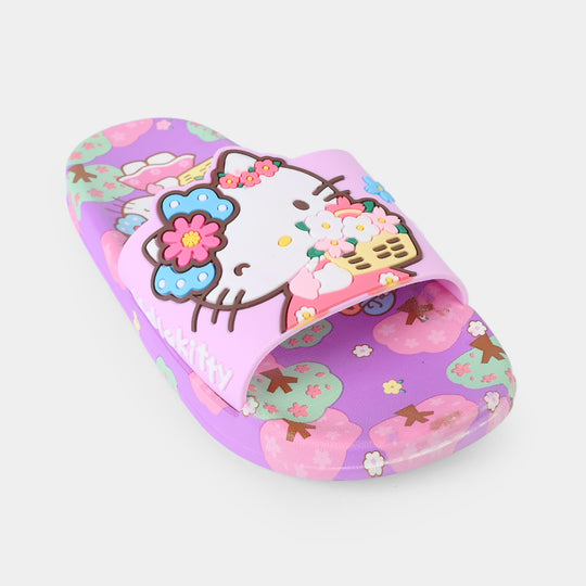Girls Slippers 208-A10-PURPLE