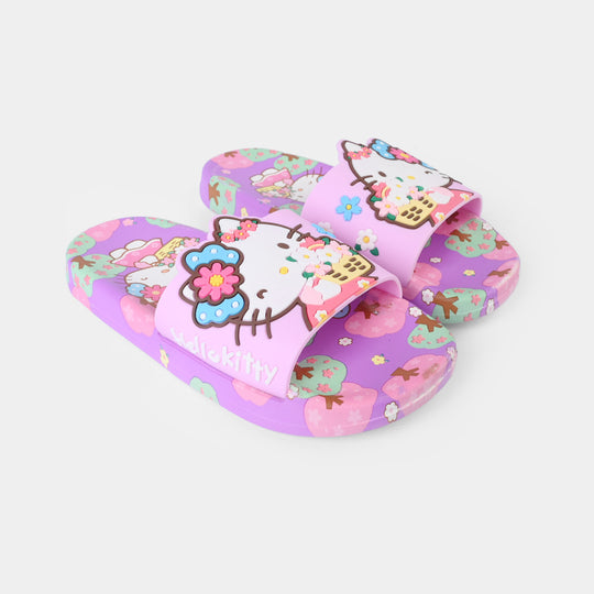 Girls Slippers 208-A10-PURPLE