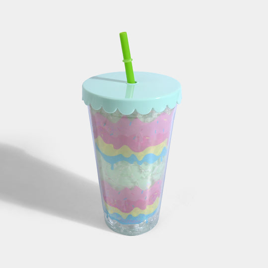 Fancy Acrylic Straw Mug/Cup For Kids