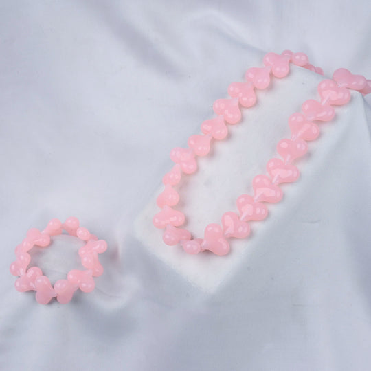 Beads Necklace & Bracelet Set