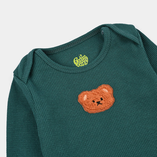 Infant boys Thermal Basic Romper Little Baby