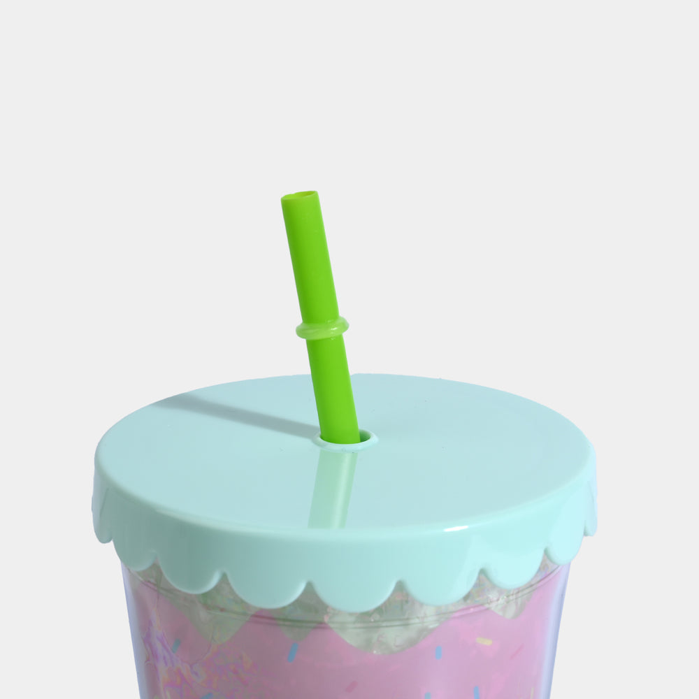 Fancy Acrylic Straw Mug/Cup For Kids