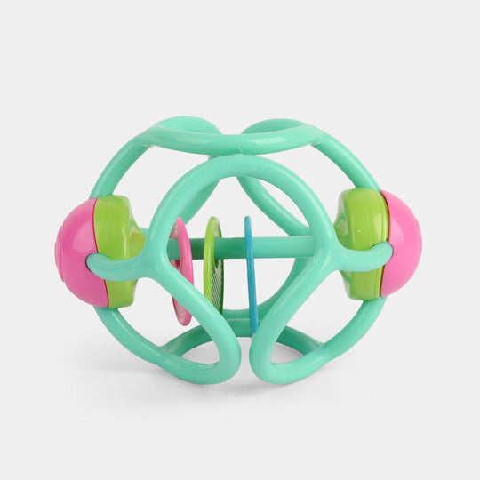 Infant Flexible Teething Rattle & Sensory Ball Toy