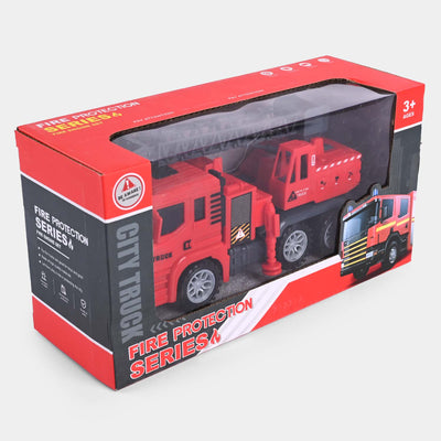 Fire Rescue Toy Truck with Extending Rotating Ladder